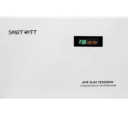 Стабилизатор напряжения SmartWatt AVR SLIM 12000RW X620058463