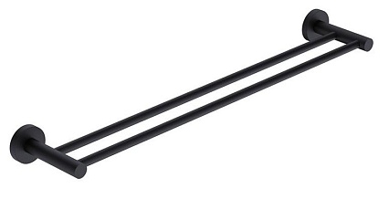 Полотенцедержатель AQUAme Trento AQM7205MB черный матовый