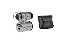 Микроскоп Pro Legend 60x мини, с подсветкой (2 LED) и ультрафиолетом PL4444