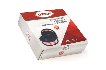Проволока омедненная ER70S-6 (1.2 мм; 5 кг) Deka СТ000001713