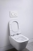 Подвесной унитаз Geberit Smyle Square 500.683.01.2 безободковый с крышкой-сиденьем микролифт