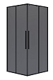 Душевой уголок Niagara Nova NG-2823-34BLACK 90x90 тонированный, черный