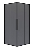 Душевой уголок Niagara Nova NG-2823-34BLACK 90x90 тонированный, черный