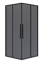 Душевой уголок Niagara Nova NG-2823-34BLACK 90x90 тонированный, черный