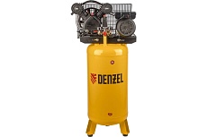 Компрессор Denzel DRV2200/100V ременной вертикальный ресивер, 10 бар, 440 л/м, мощность 2,2 кВт 58099