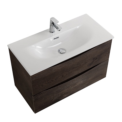 Мебель для ванной BelBagno Marino-Cer-Mini 80 см Rovere Nature Grigio