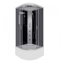 Душевая кабина Niagara NG 2508-14G 90x90 стекло тонированное, гидромассаж