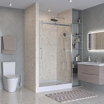 Душевая дверь BelBagno MARINO-2-BF-1-120-C-CR 120x195 прозрачная, хром
