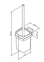 Ерш подвесной Am.Pm Gem A9033400