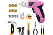 Аккумуляторная отвертка Deko DKS4 и набор 36 Tools Kit 063-4109