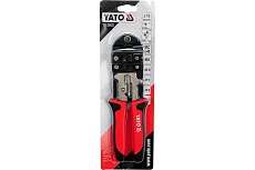 Пассатижи для спрессовки клемм Yato YT-22422