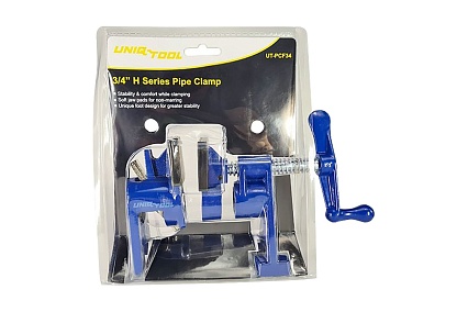Усиленная трубная струбцина Uniq tool d=3/4"(19.05мм) UT-PCF34