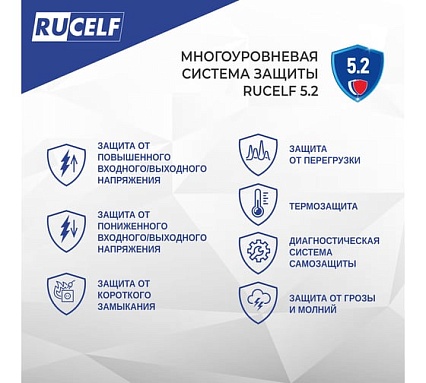 Инверторный стабилизатор напряжения Rucelf IS-600 КА-00009157
