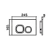 Комплект Weltwasser 10000006508 унитаз Erlenbach 004 GL-WT + инсталляция + кнопка Amberg RD-WT