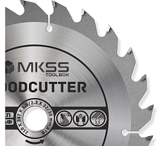Диск пильный по дереву MKSS Toolbox Woodcutter WC2100 210x24Тх32/30 мм WC21002432