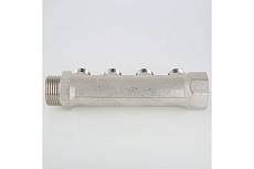 Коллектор Valtec 1&quot;, 3 выхода х 1/2&quot; нар. VTc.500.N.0603