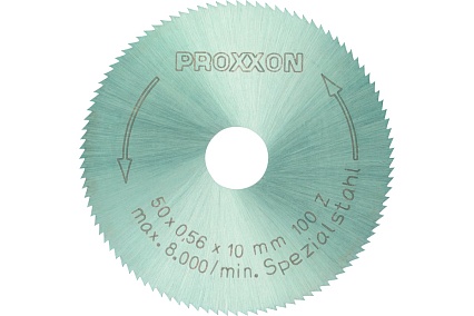 Диск из высоколегированной специальной стали (50х0.5х10 мм) Proxxon PR- 28020
