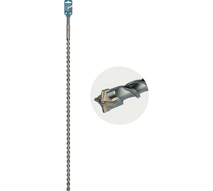Бур по бетону RENNBOHR Quadro SDS-Max 4 грани 20x1000/855 мм 722010