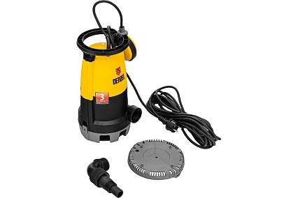 Дренажный насос для чистой и грязной воды Denzel DP-450S 97267