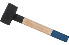Кувалда РемоКолор кованая, деревянная рукоятка, 3000г, 38-5-073