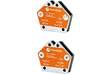 Уголки усиленные магнитные для сварки и монтажа 2 шт, усилие до 12.5 кг Forceberg 9-4015047-002