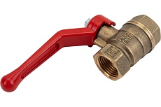 Шаровой для воды Valfex 1/2&quot; ВР/ВР ручка-рычаг, латунный 11Б27фт1М VF.214.LR1.012.Bir