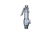 Предохранительный клапан Hy-Lok a-flow, 1/2 npt, ду 15, давление 0.2-2 бар N9S-0-1A-A