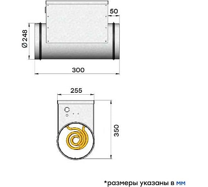 Электронагреватель E 6-250 (380В; 9.1А) Naveka F0000005610