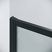 Душевая дверь Grossman Cosmo 100x195 шиншилла, черный матовый 100.K33.02.100.21.02