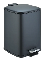 Ведро WeltWasser WW BERG BL 20L черный матовый 10000013424