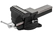 Тиски стальные поворотные с наковальней Rockforce 6" (150мм) RF-6540106(60514)
