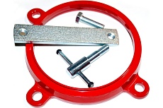 Поворотное основание для тисков KANCA 140 мм, с металлической рукояткой 66001040140