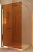 Душевая перегородка Vincea Walk-In VSW-1H100GS 100x200 хром, янтарь
