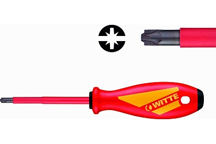 Крестовая отвертка WITTE MAXX VDE PZ2/MODUL 6х100 мм 537622016