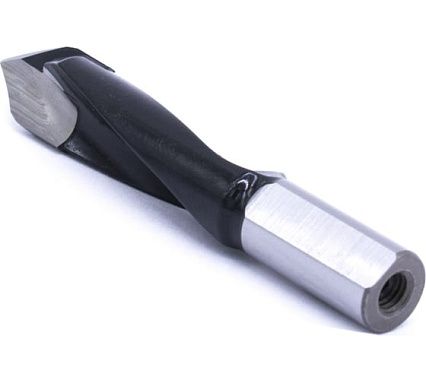 Сверло присадочное монолитное сквозное ZY-V110207R (12х70 мм; хв-к 10 мм; правое вращение) МНОГОФРЕЗ 6584