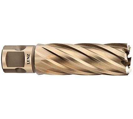 Сверло корончатое (38х55 мм; Weldon 19) LENZ LZHM-038