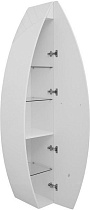 Шкаф-пенал De Aqua Эскалада RS1 35 см L, белый