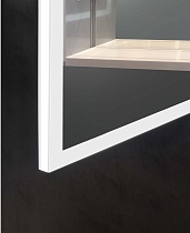 Зеркальный шкаф Aquatek 100x70 см с подсветкой, антипар, хром AQ7103B-MLC