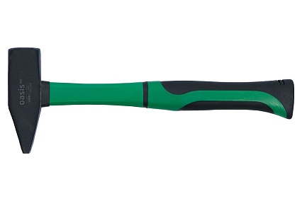 Молоток слесарный с обрезиненной фибергласовой рукояткой Oasis 228 Eco 400 г 103010602003