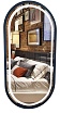 Зеркало Silver Mirrors Виола 50x100 см сенсорное, рама пластик