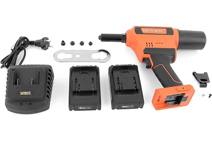 Аккумуляторный вытяжной заклепочник Messer CQ-60025 05-32-064