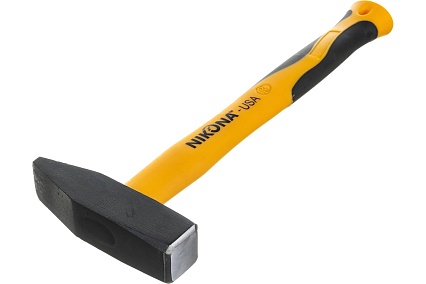 Слесарный молоток NIKONA ROUGHNECK с фибровой ручкой, 800гр 62-458