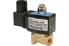 Электромагнитный соленоидный клапан ArTorq 2/2 нормально закрыт, G 1/4”, корпус латунь SK10L200GN.24DC