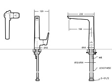 Смеситель для кухни Bravat Real F7121179CP-2-RUS