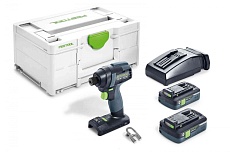 Ударный аккумуляторный шуруповерт Festool TID 18 HPC4,0 I-Plus 576482
