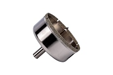 Коронка алмазная с центрирующим сверлом по керамограниту и керамике 68 мм РОСОМАХА 723068