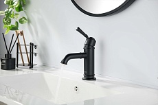 Смеситель для раковины Aquatek Классик AQ1510MB черный матовый