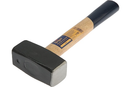 Кувалда Тундра кованая, деревянная рукоятка, 2 кг 882025