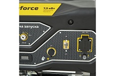 Бензиновый генератор с возможностью подключения блока автоматики Inforce GL 8000 04-03-16