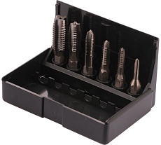 Набор метчиков для шуруповерта VOLKEL M3-M10 HSS-G 6пр V67010